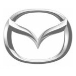 Mazda logo grau