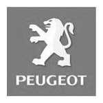 Peugeot logo grau